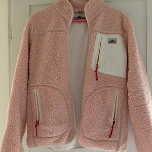 Pink Penfield teddy jacket